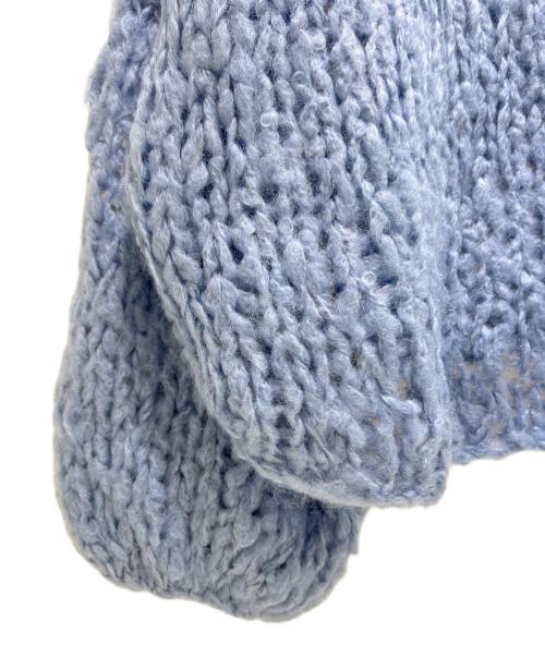 Plage（プラージュ）Plage (プラージュ) HAND KNIT ジャンボタム プルオーバー ブルー サイズ:- 未使用品の古着・服飾アイテム
