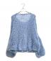 Plage (プラージュ) HAND KNIT ジャンボタム プルオーバー ブルー サイズ:- 未使用品：20000円