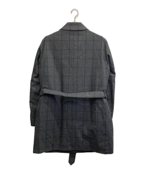 UNITED ARROWS（ユナイテッドアローズ）UNITED ARROWS (ユナイテッドアローズ) ウールステンカラーコート グレー サイズ:46の古着・服飾アイテム