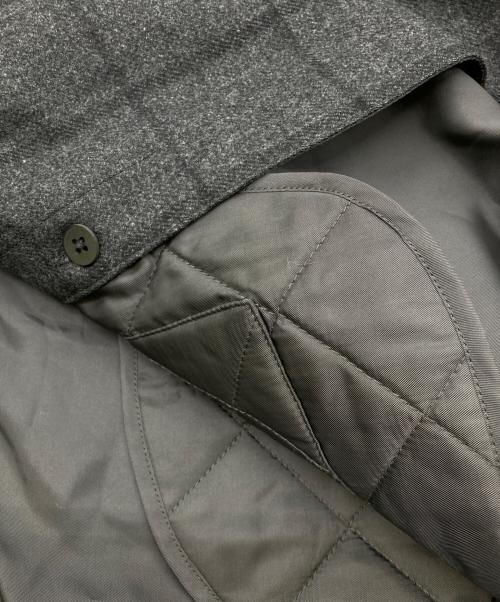 UNITED ARROWS（ユナイテッドアローズ）UNITED ARROWS (ユナイテッドアローズ) ウールステンカラーコート グレー サイズ:46の古着・服飾アイテム