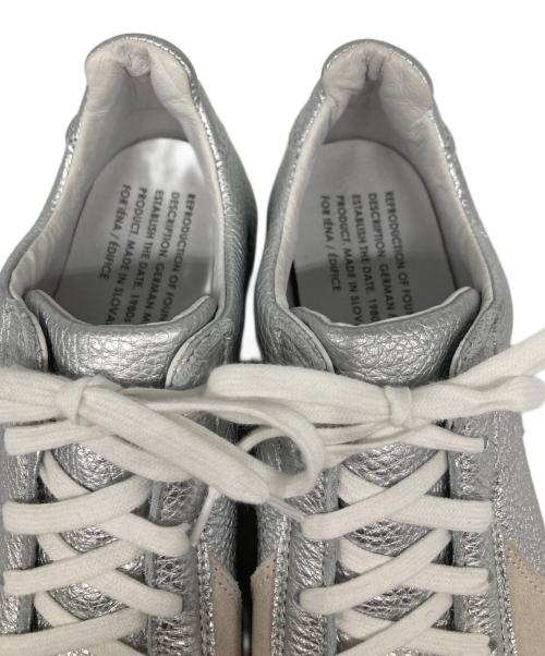 reproduction of found（リプロダクションオブファウンド）reproduction of found (リプロダクションオブファウンド) EDIFICE (エディフィス) IENA (イエナ) 別注 GERMAN TRAINER /ジャーマントレーナーローカットスニーカー シルバー サイズ:24の古着・服飾アイテム