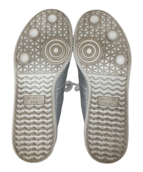 reproduction of found（リプロダクションオブファウンド）reproduction of found (リプロダクションオブファウンド) EDIFICE (エディフィス) IENA (イエナ) 別注 GERMAN TRAINER /ジャーマントレーナーローカットスニーカー シルバー サイズ:24の古着・服飾アイテム