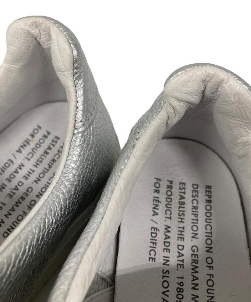 reproduction of found（リプロダクションオブファウンド）reproduction of found (リプロダクションオブファウンド) EDIFICE (エディフィス) IENA (イエナ) 別注 GERMAN TRAINER /ジャーマントレーナーローカットスニーカー シルバー サイズ:24の古着・服飾アイテム