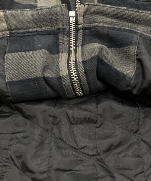 DIESEL（ディーゼル）DIESEL (ディーゼル) フーデッドジャケット グレー サイズ:Lの古着・服飾アイテム