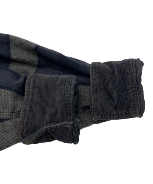 DIESEL（ディーゼル）DIESEL (ディーゼル) フーデッドジャケット グレー サイズ:Lの古着・服飾アイテム