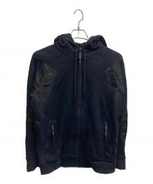 DIESEL（ディーゼル）の古着「ジップパーカー」｜ブラック