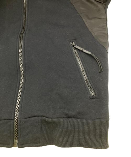 DIESEL（ディーゼル）DIESEL (ディーゼル) ジップパーカー ブラック サイズ:Mの古着・服飾アイテム