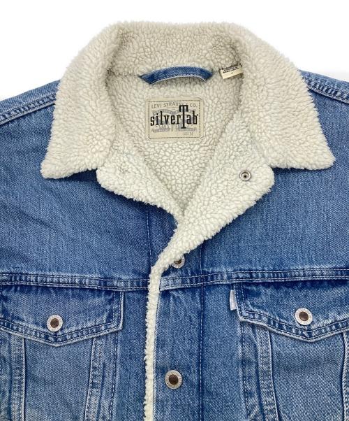 LEVI'S SILVERTAB（リーバイス シルバータブ）LEVI'S SILVERTAB (リーバイス シルバータブ) トラッカー ボア デニムジャケット インディゴ サイズ:Mの古着・服飾アイテム