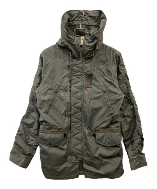 ALPHA（アルファ）ALPHA (アルファ) N-3B フライトジャケット カーキ サイズ:Sの古着・服飾アイテム