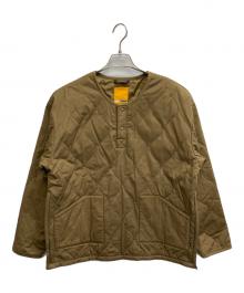 GRIP SWANY（グリップスワニー）の古着「FIREPROOF QUILT PULLOVER」｜ブラウン