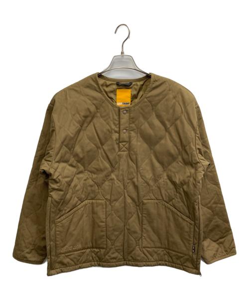 GRIP SWANY（グリップスワニー）GRIP SWANY (グリップスワニー) FIREPROOF QUILT PULLOVER ブラウン サイズ:Lの古着・服飾アイテム