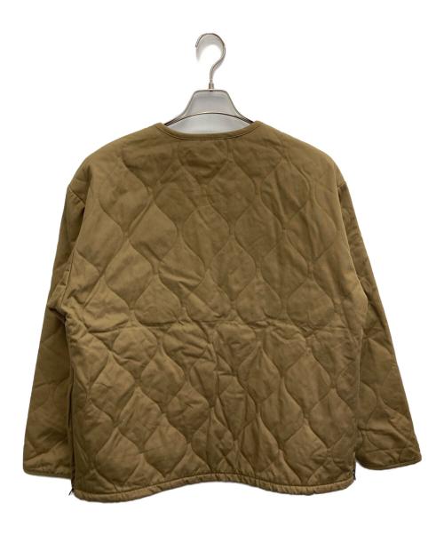 GRIP SWANY（グリップスワニー）GRIP SWANY (グリップスワニー) FIREPROOF QUILT PULLOVER ブラウン サイズ:Lの古着・服飾アイテム