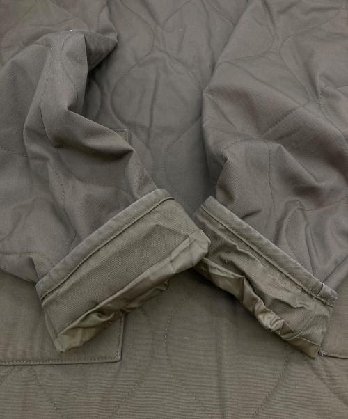 GRIP SWANY（グリップスワニー）GRIP SWANY (グリップスワニー) FIREPROOF QUILT PULLOVER ブラウン サイズ:Lの古着・服飾アイテム