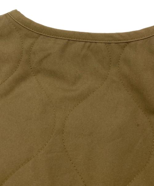 GRIP SWANY（グリップスワニー）GRIP SWANY (グリップスワニー) FIREPROOF QUILT PULLOVER ブラウン サイズ:Lの古着・服飾アイテム