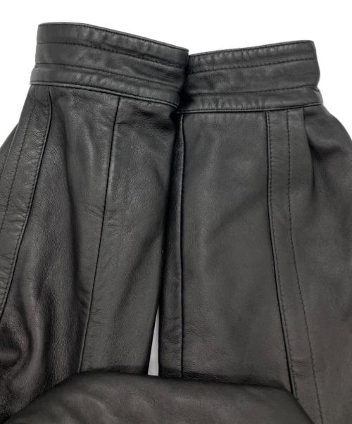 Bruno Magli（ブルーノマリ）Bruno Magli (ブルーノマリ) レザージャケット ブラック サイズ:SIZE 38の古着・服飾アイテム
