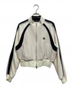 MAISON SPECIALメゾンスペシャル）の古着「Bicolor Raglan Sleeves Jersey Tops」｜アイボリー