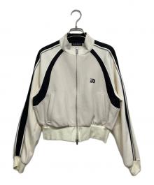 MAISON SPECIAL（メゾンスペシャル）の古着「Bicolor Raglan Sleeves Jersey Tops」｜アイボリー
