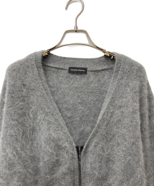 MAISON SPECIAL（メゾンスペシャル）MAISON SPECIAL (メゾンスペシャル) Fox Blend Cardigan　21252366008 グレー サイズ:FREEの古着・服飾アイテム