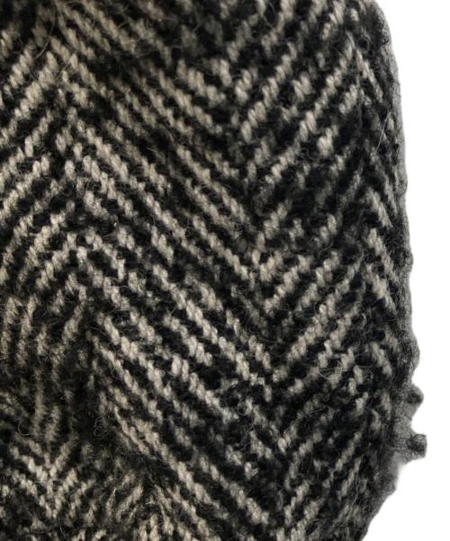 UNITED ARROWS（ユナイテッドアローズ）UNITED ARROWS (ユナイテッドアローズ) ツイードブルゾン ブラック×ホワイト サイズ:38の古着・服飾アイテム