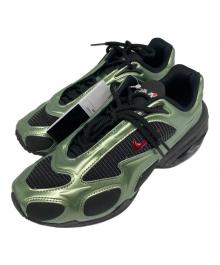 NIKE（ナイキ）の古着「AIR MAX MUSE ローカットスニーカー」｜ブラック/オイルグリーン/メタリックシル