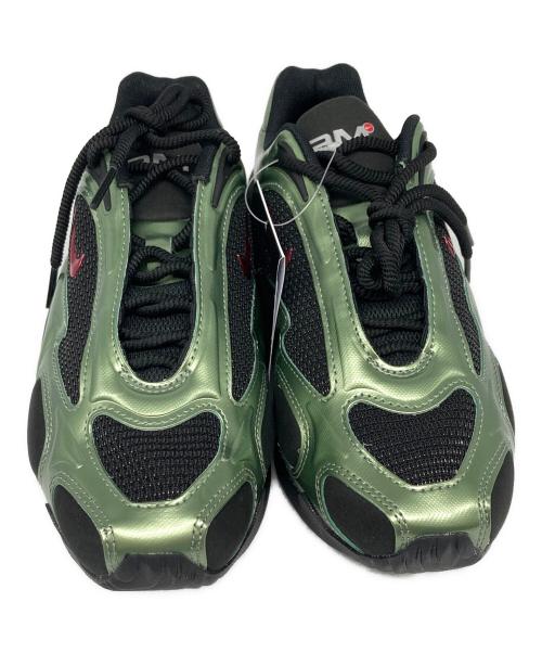 NIKE（ナイキ）NIKE (ナイキ) AIR MAX MUSE ローカットスニーカー ブラック/オイルグリーン/メタリックシルバー/ユニバーシティレッド サイズ:24の古着・服飾アイテム