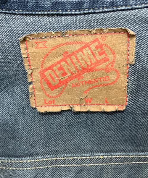 DENIME（ドゥニーム）DENIME (ドゥニーム) 507XX2ndデニムジャケット インディゴ サイズ:Lの古着・服飾アイテム