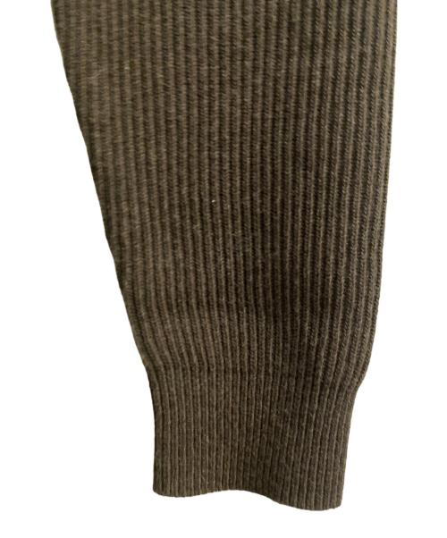 AURALEE（オーラリー）AURALEE (オーラリー) SUPER FINE WOOL RIB KNIT P/O ブラウン サイズ:3の古着・服飾アイテム