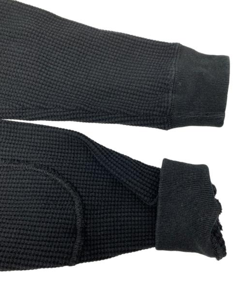 ACVM（エーシーブイエム）ACVM (エーシーブイエム) サーマルモックネックカットソー ブラック サイズ:38の古着・服飾アイテム