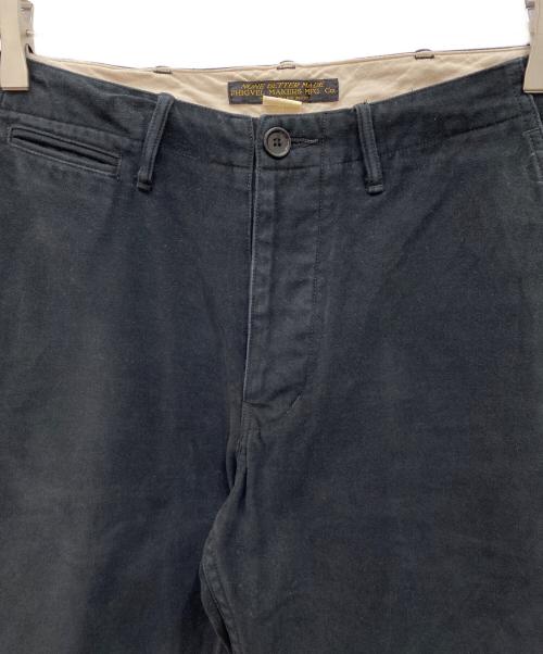 PHIGVEL MAKERS & Co.（フィグベルマーカーズ）PHIGVEL MAKERS & Co. (フィグベルマーカーズ) モールスキンパンツ ブラック サイズ:34の古着・服飾アイテム