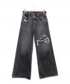 DIESELディーゼル）の古着「1996 D-SIRE デニムパンツ」｜ブラック
