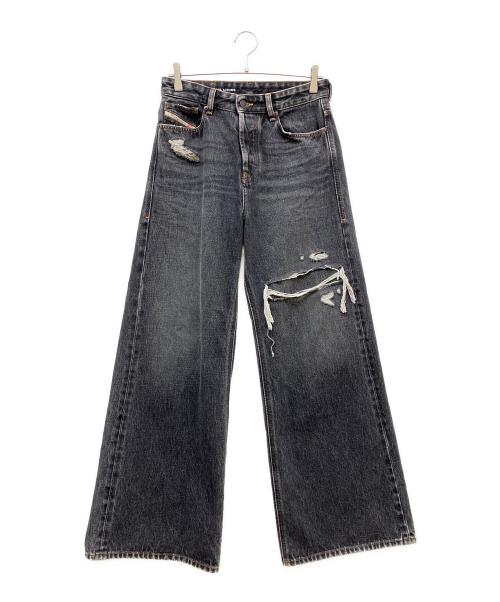 DIESEL（ディーゼル）DIESEL (ディーゼル) 1996 D-SIRE デニムパンツ ブラック サイズ:24の古着・服飾アイテム