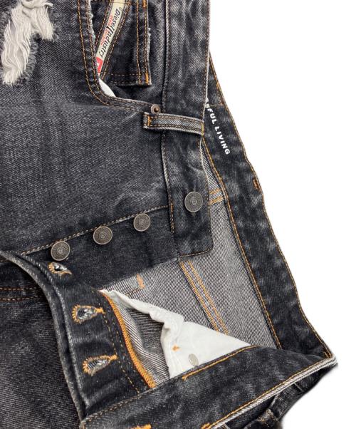 DIESEL（ディーゼル）DIESEL (ディーゼル) 1996 D-SIRE デニムパンツ ブラック サイズ:24の古着・服飾アイテム