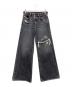 DIESEL（ディーゼル）の古着「1996 D-SIRE デニムパンツ」｜ブラック