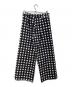 SZ Blockprints (エスゼットブロックプリント) チェックワイドパンツ　Blockprints TSUKUTTE DISCO PANTS　3810600129 ネイビー サイズ:M：7000円