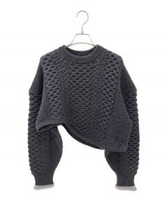 中古・古着通販】HYKE (ハイク) モヘアカーディガン グリーン サイズ:3