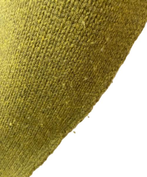 nagonstans（ナゴンスタンス）nagonstans (ナゴンスタンス) BOXウールオーバーサイズ カーディガン カーキ サイズ:ⅯEDIUMの古着・服飾アイテム