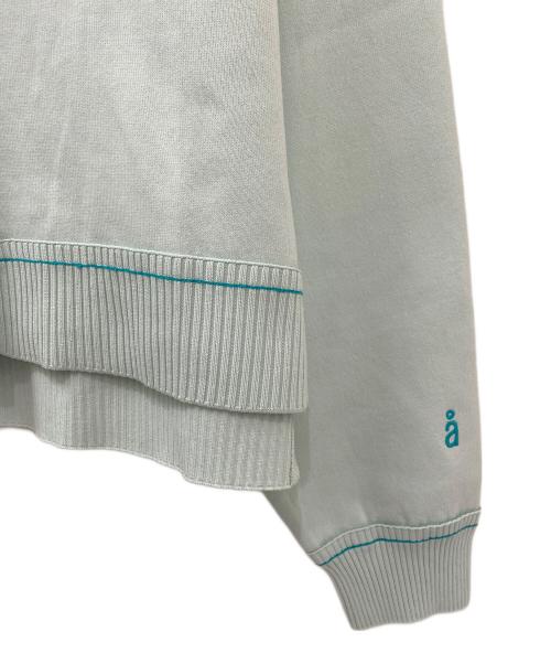 nagonstans（ナゴンスタンス）nagonstans (ナゴンスタンス) スリットカーディガン ライトミント サイズ:Mの古着・服飾アイテム