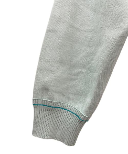 nagonstans（ナゴンスタンス）nagonstans (ナゴンスタンス) スリットカーディガン ライトミント サイズ:Mの古着・服飾アイテム