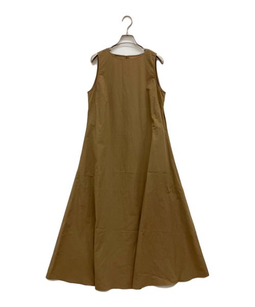 nagonstans（ナゴンスタンス）nagonstans (ナゴンスタンス) Washedタイプライター タンクドレス サンド サイズ:38 未使用品の古着・服飾アイテム