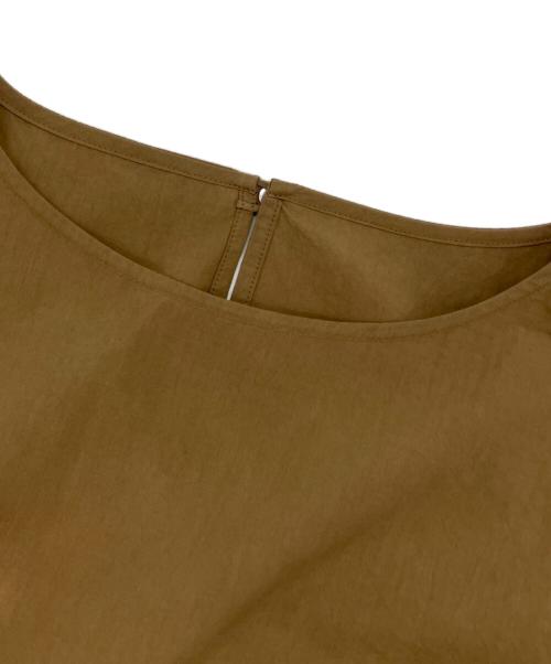 nagonstans（ナゴンスタンス）nagonstans (ナゴンスタンス) Washedタイプライター タンクドレス サンド サイズ:38 未使用品の古着・服飾アイテム