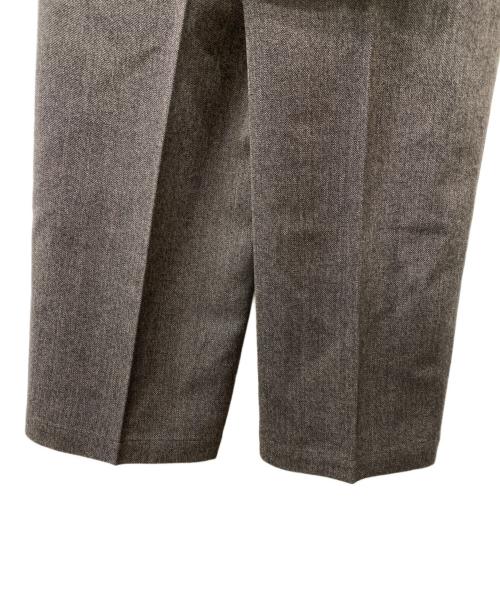 UNITED TOKYO（ユナイテッドトーキョー）UNITED TOKYO (ユナイテッドトーキョー) パタゴニアツイード1タックイージーパンツ ブラウン サイズ:2の古着・服飾アイテム