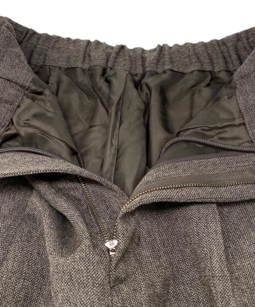 UNITED TOKYO（ユナイテッドトーキョー）UNITED TOKYO (ユナイテッドトーキョー) パタゴニアツイード1タックイージーパンツ ブラウン サイズ:2の古着・服飾アイテム