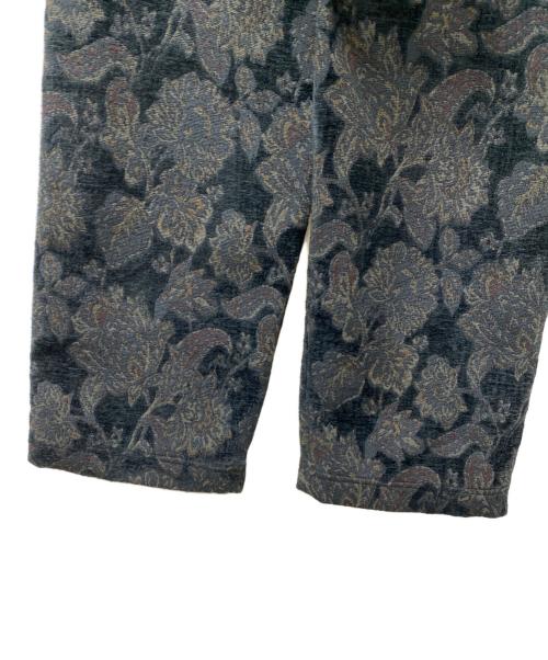 BRU NA BOINNE（ブルーナボイン）BRU NA BOINNE (ブルーナボイン) ジャガードパンツ ブラック サイズ:Mの古着・服飾アイテム