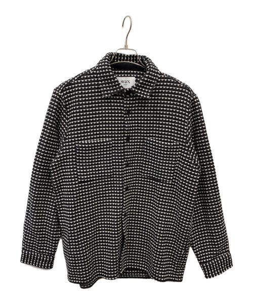 WAX LONDON（ワックスロンドン）WAX LONDON (ワックスロンドン) シャツジャケット ブラック サイズ:Lの古着・服飾アイテム