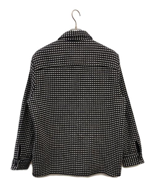 WAX LONDON（ワックスロンドン）WAX LONDON (ワックスロンドン) シャツジャケット ブラック サイズ:Lの古着・服飾アイテム