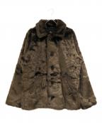 Schottショット）の古着「フェイクファージャケット」｜ブラウン