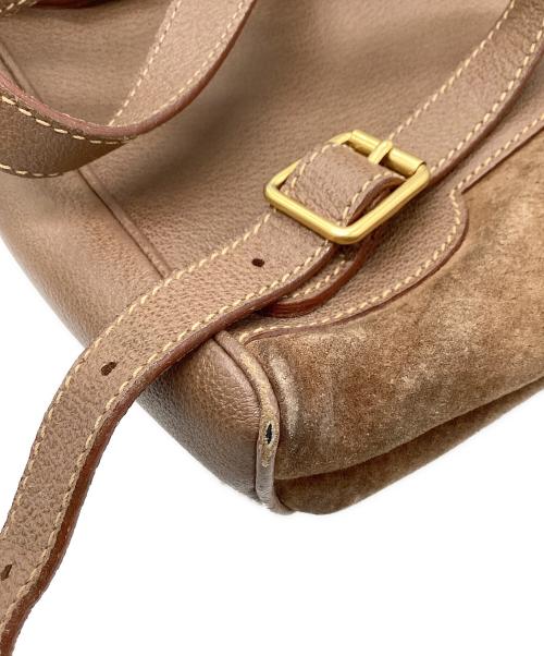 GUCCI（グッチ）GUCCI (グッチ) バンブーリュック ブラウンの古着・服飾アイテム