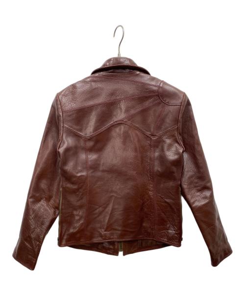 JELADO（ジェラード）JELADO (ジェラード) Smoke/バッファローレザージャケット バーガンディー サイズ:38の古着・服飾アイテム