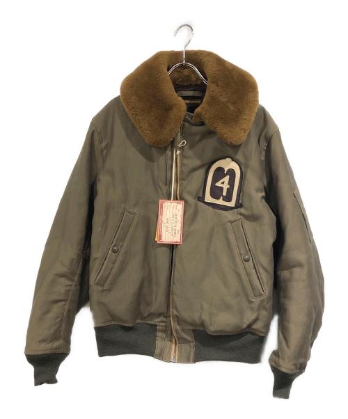 freewheelers（フリーホイーラーズ）FREEWHEELERS (フリーホイーラーズ) B-15 Flight Jacket/LAKESTER オリーブ サイズ:SIZE 40の古着・服飾アイテム