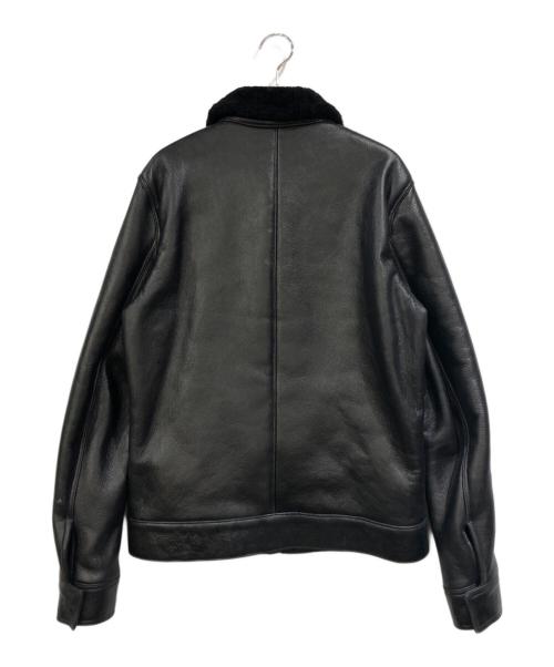 WACKO MARIA（ワコマリア）WACKO MARIA (ワコマリア) G-1/シープスキンムートンジャケット ブラック サイズ:SIZE Mの古着・服飾アイテム